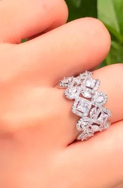 ANILLO SPARKLING PLATA