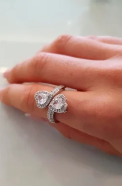 ANILLO DOUBLE HEART