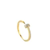 ANILLO FINO TORNILLO DORADO
