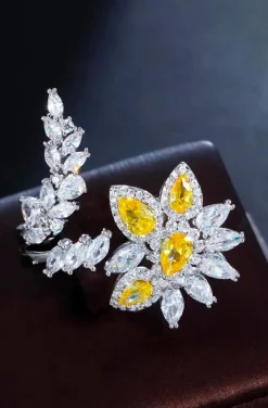 ANILLO FLOR BRILLANTE