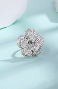 ANILLO FLOR DE PLATA