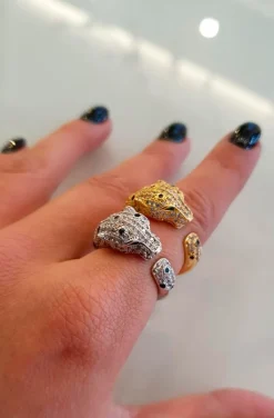 ANILLO LEOPARD ORO
