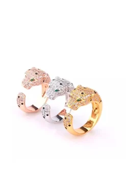 ANILLO LEOPARDO PLATA