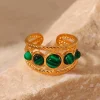 ANILLO MALAQUITA
