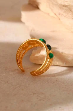 ANILLO MALAQUITA