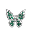 ANILLO MARIPOSA VERDE EMERALD