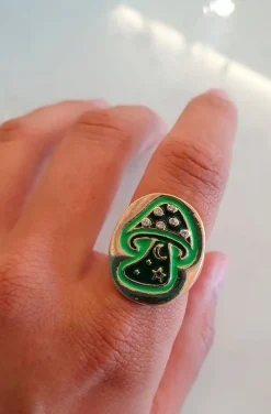 ANILLO MUSHROOM GREEN