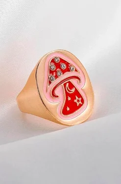 ANILLO MUSHROOM RED