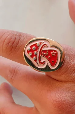 ANILLO MUSHROOM RED