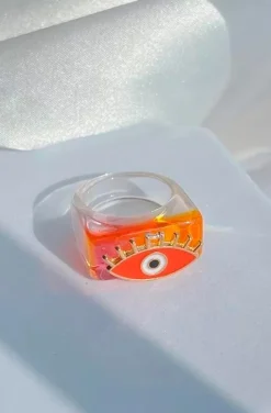 ANILLO OJO NARANJA