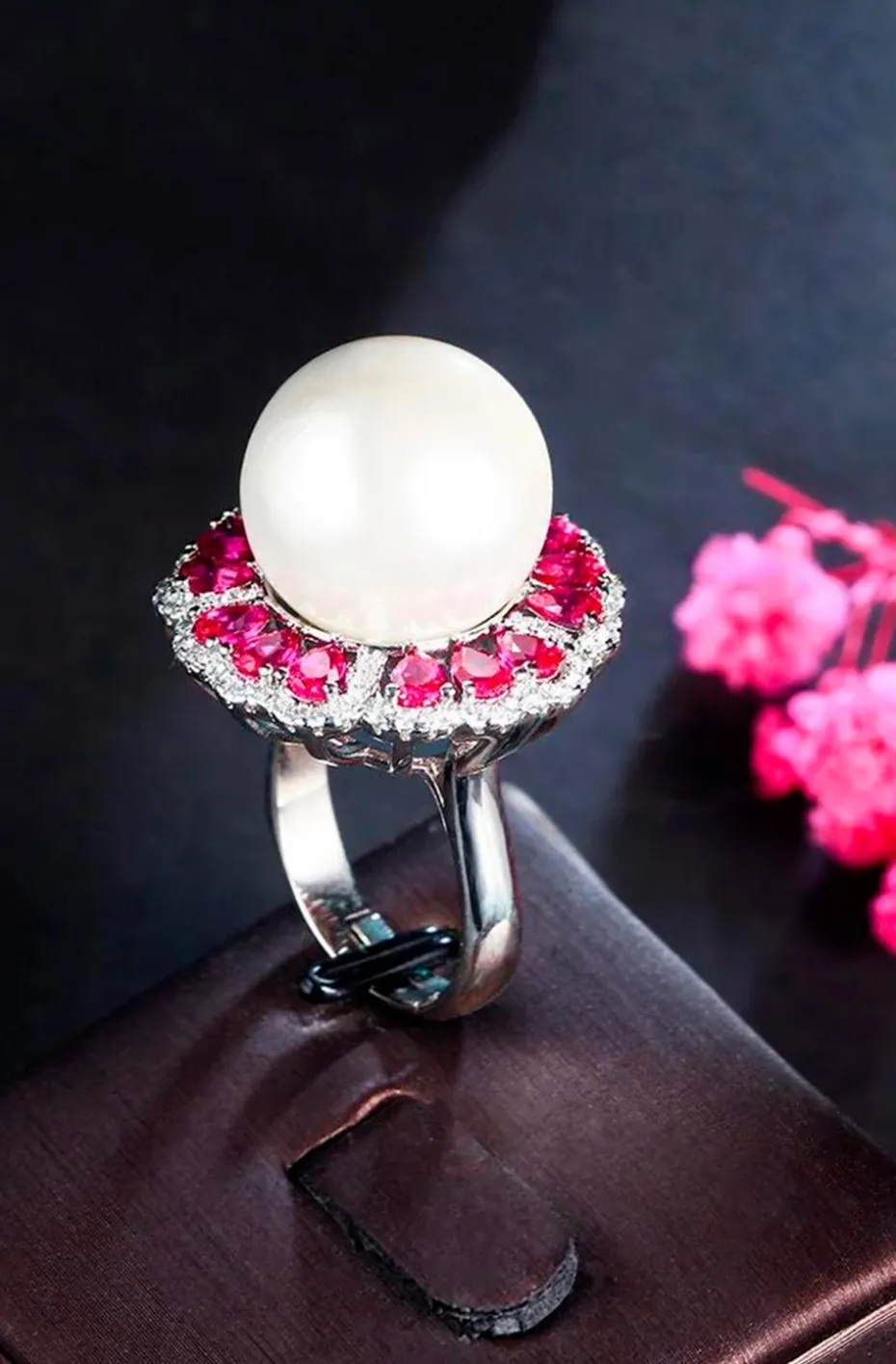 ANILLO PERLA REINA