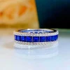 ANILLO PRINCESA ZAFIRO AZUL