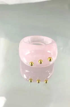 ANILLO ROSA CUARZO
