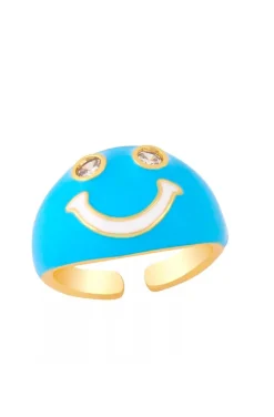 ANILLO SMILE BLUE