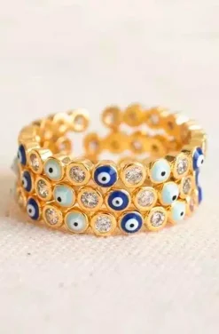ANILLOS OJITOS DE LA SUERTE