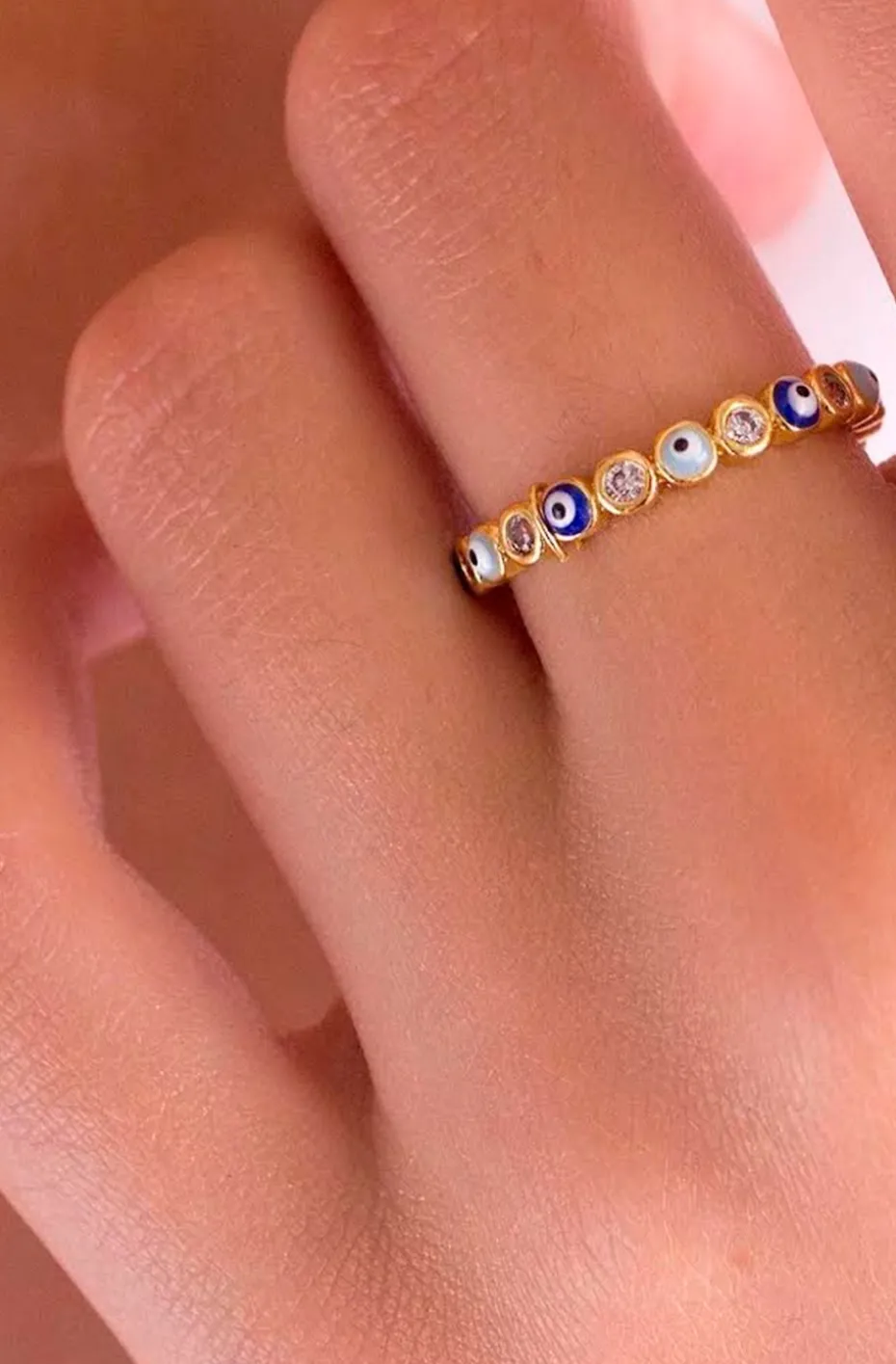 ANILLOS OJITOS DE LA SUERTE