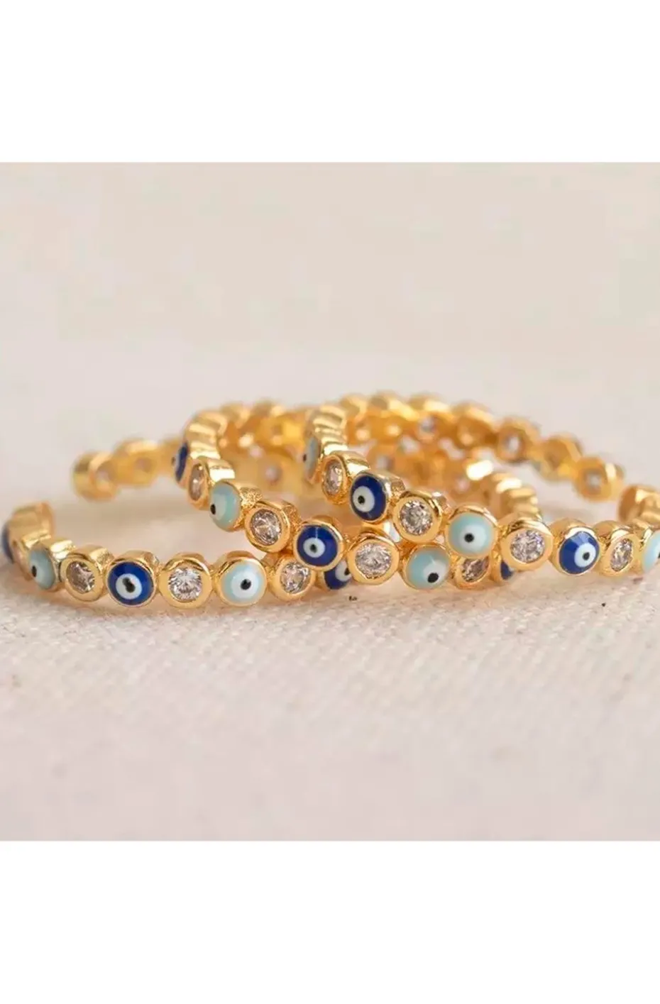ANILLOS OJITOS DE LA SUERTE