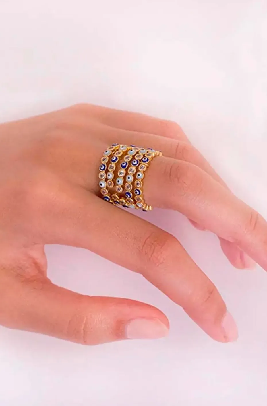 ANILLOS OJITOS DE LA SUERTE