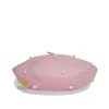BOINA ROSA PASTEL PERLAS