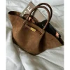 BOLSO DE ANTE MARRÓN NEW YORK