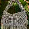 BOLSO DE CRISTALES FLECOS