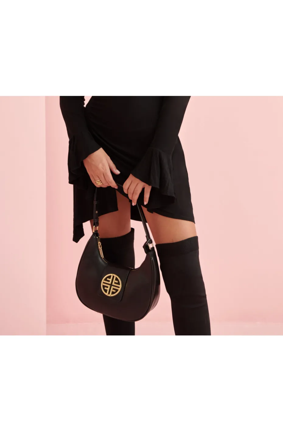 BOLSO LOGO FETICHE BLACK