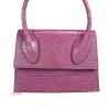 BOLSO PIEL NILO FUCSIA