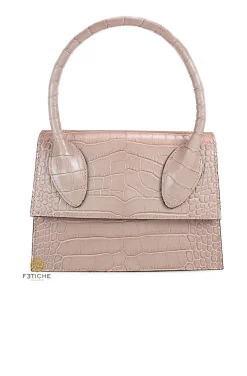 BOLSO PIEL NILO ROSA