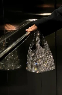 BOLSO SAQUITO JOYA PLATA