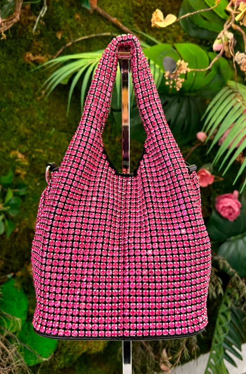 BOLSO SAQUITO JOYA ROSA