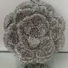 BOLSP JOYA FLORAL PLATA