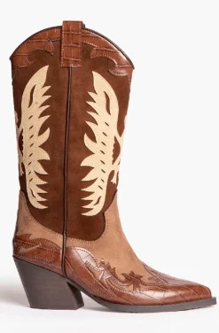 BOTAS COWBOY BRUN