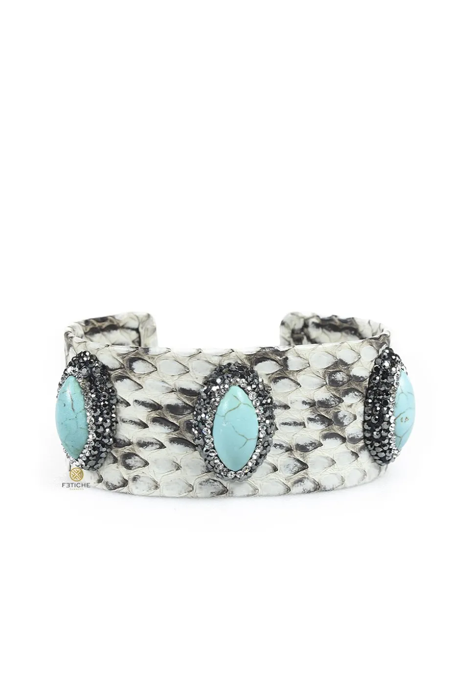 BRAZALETE SNAKE TURQUESA