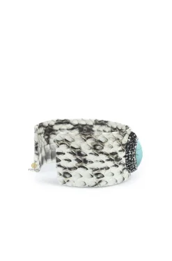 BRAZALETE SNAKE TURQUESA