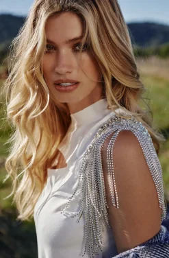 CAMISETA DIAMONDS BLANCA BY FETICHE SUANCES