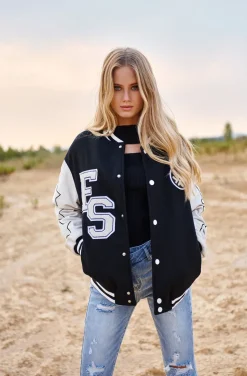 CHAQUETA BEISBOLERA FREEDOM BASEBALL JACKET BY FETICHE SUANCES