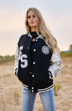 CHAQUETA BEISBOLERA FREEDOM BASEBALL JACKET BY FETICHE SUANCES