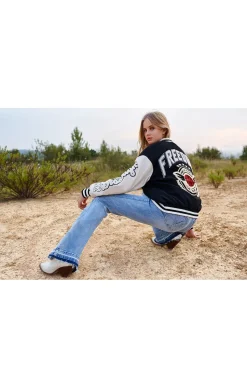 CHAQUETA BEISBOLERA FREEDOM BASEBALL JACKET BY FETICHE SUANCES