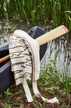 CHAQUETA DE PUNTO TRIBAL FETICHE SUANCES