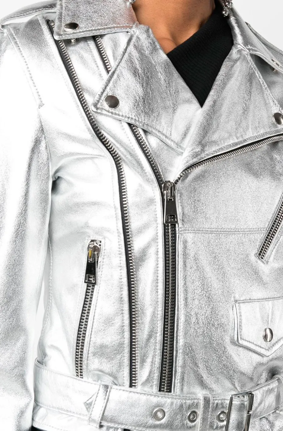 CHAQUETA PERFECTO PLATA