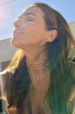 CHOKER DORADO DOS FILAS