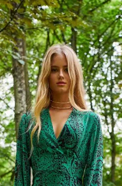CHOKER DORADO DOS FILAS