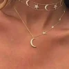 COLLAR BOHEMIO DANCING LUNAS Y ESTRELLAS