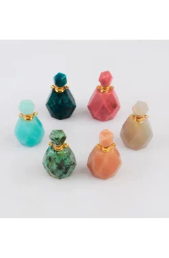 COLLAR BOTELLITA BOHO AMATISTA