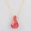 COLLAR BOTELLITA BOHO JADE ROSA