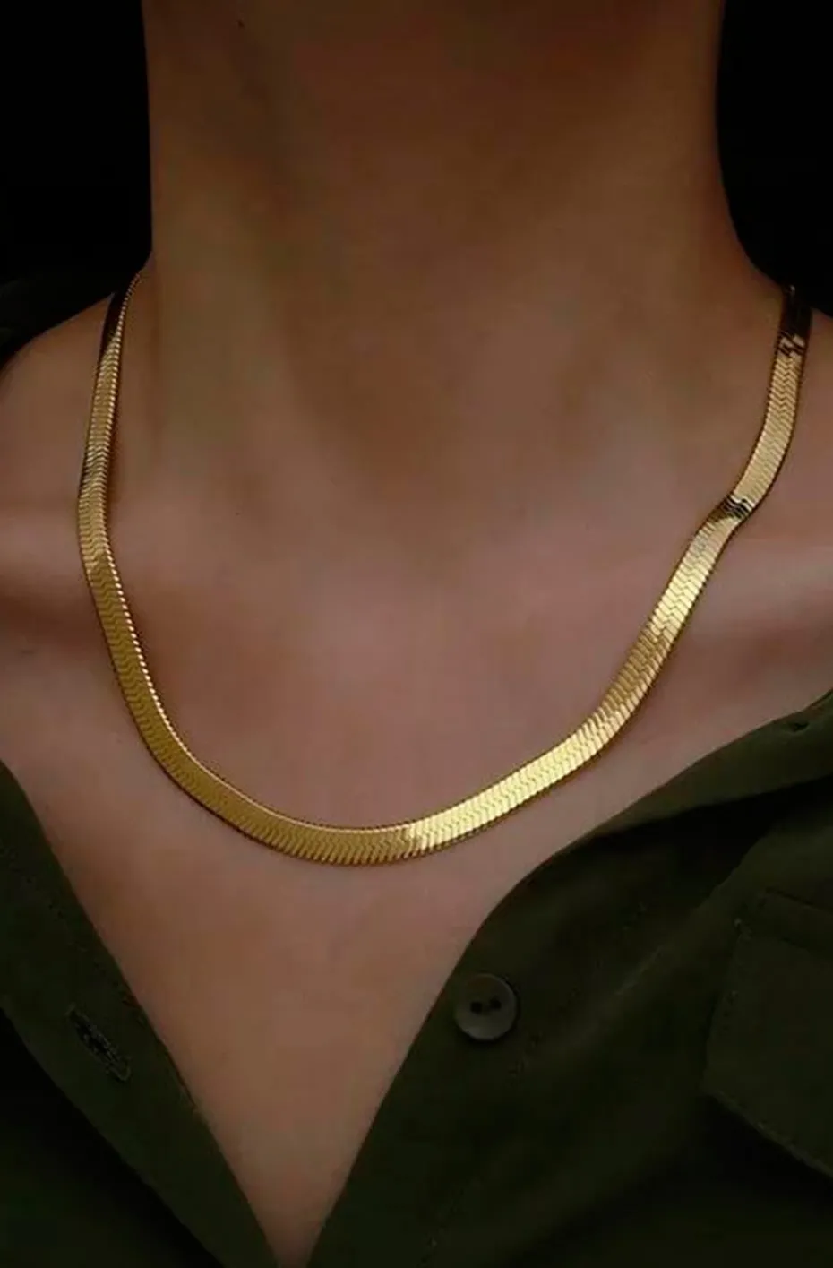 COLLAR CADENA DORADA ALEX