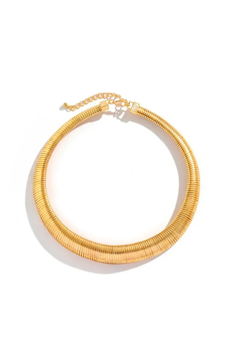 COLLAR CADENA DORADO ANCHO
