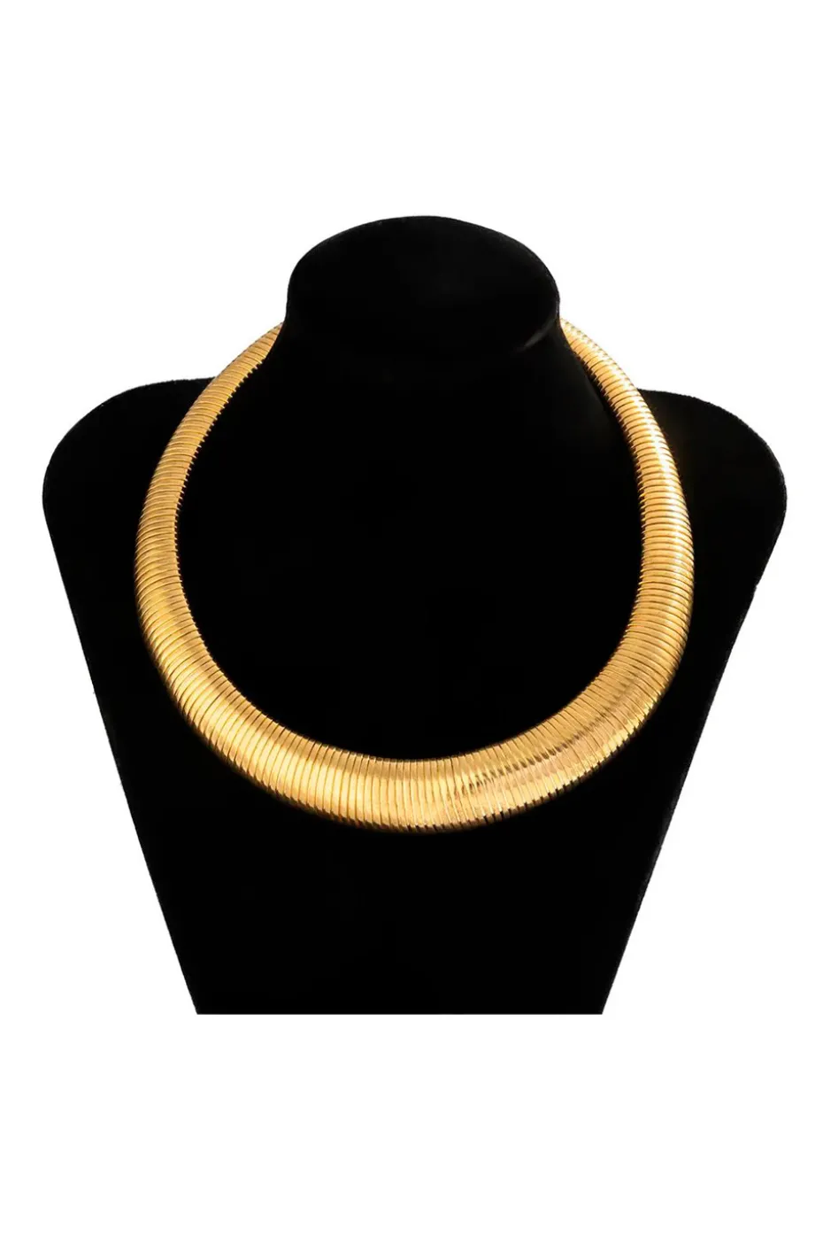 COLLAR CADENA DORADO ANCHO