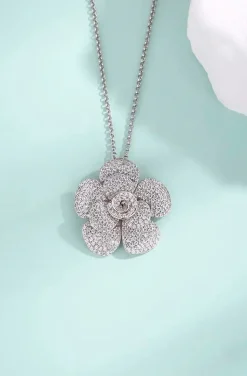 COLLAR CAMELIA PLATA