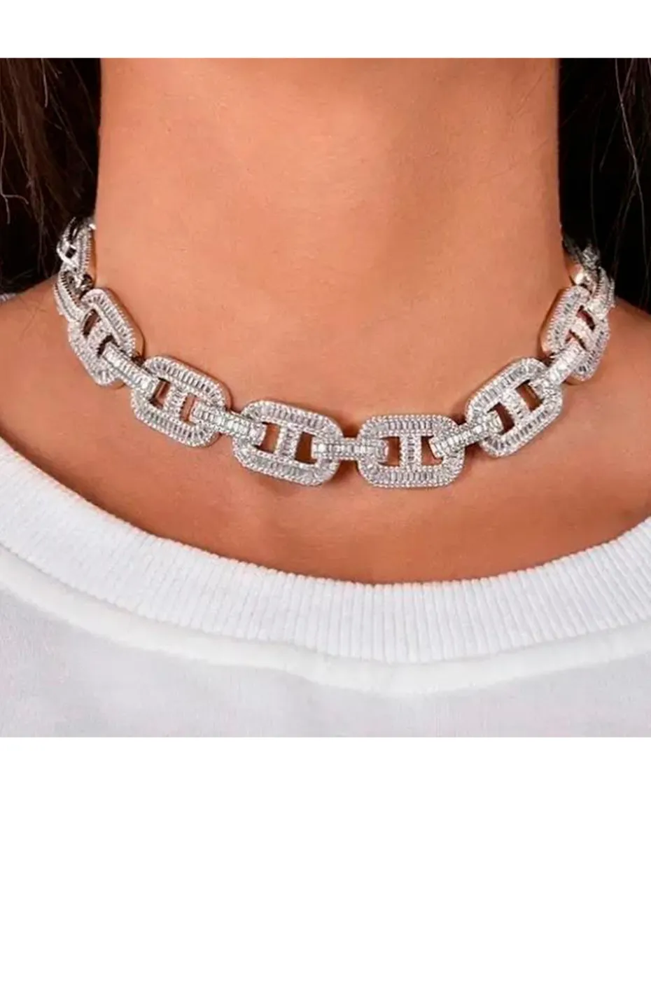 COLLAR CHOCKER ESLABONES JOYA